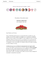 Newsletter December 2020