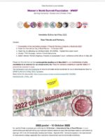 WWSF Newsletter Edition April/May 2022