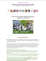 WWSF Newsletter Edition February/March 2022