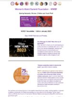 WWSF Newsletter – Edition January 2023