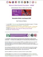 WWSF Newsletter Edition July/August 2022
